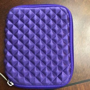 Small purple pouch